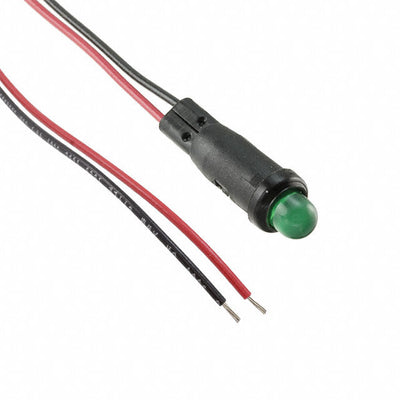 L59D-G12-W by Visual Communications Company - VCC - LED PANEL INDICATOR GRN 12V