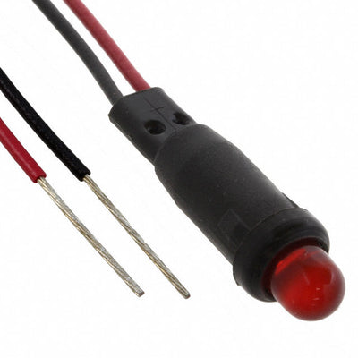 L59D-R12-W by Visual Communications Company - VCC - LED PANEL INDICATOR RED 12V