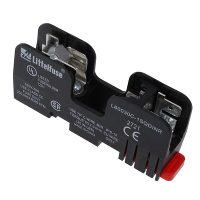 L60030C1SQDINR by Littelfuse Inc. - FUSE BLOK CART 600V 30A DIN RAIL