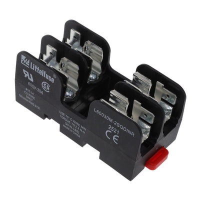 L60030M2SQDINR by Littelfuse Inc. - FUSE BLOK CART 600V 30A DIN RAIL