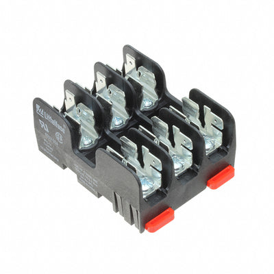 L60030M3SQDINR by Littelfuse Inc. - FUSE BLOK CART 600V 30A DIN RAIL