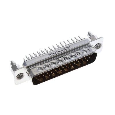 L717HDBH44POL2RM5 by Amphenol ICC (Commercial Products) - CONNECTOR D-SUB HD PLUG 44P VERT SLDR