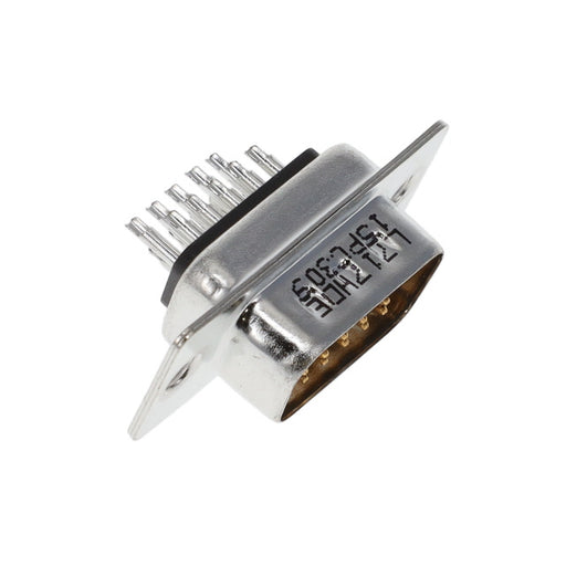 L717HDE15PC309 by Amphenol ICC (Commercial Products) - CONNECTOR D-SUB HD PLUG 15P SLDR CUP