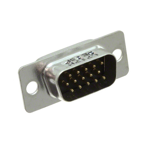 L717HDE15P by Amphenol ICC (Commercial Products) - CONNECTOR D-SUB HD PLUG 15P SLDR CUP