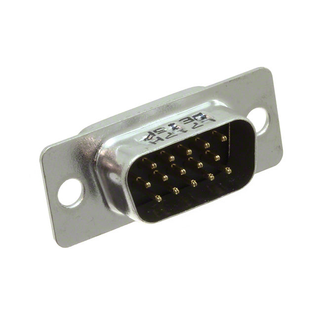 L717HDE15P by Amphenol ICC (Commercial Products) - CONNECTOR D-SUB HD PLUG 15P SLDR CUP