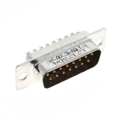 L717SDA15PC309 by Amphenol ICC (Commercial Products) - CONNECTOR D-SUB PLUG 15POS SLDR CUP