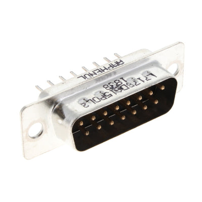 L717SDA15POL2 by Amphenol ICC (Commercial Products) - CONNECTOR D-SUB PLUG 15POS VERT SLDR