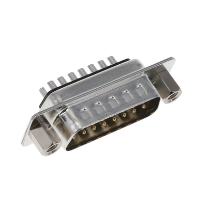 L717SDA15PVFM by Amphenol ICC (Commercial Products) - CONNECTOR D-SUB PLUG 15POS SLDR CUP