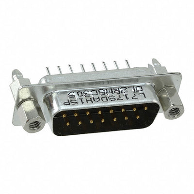 L717SDAH15POL2RM8C309 by Amphenol ICC (Commercial Products) - CONNECTOR D-SUB PLUG 15POS VERT SLDR