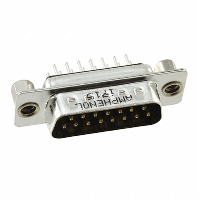 L717SDAH15POL2 by Amphenol ICC (Commercial Products) - CONNECTOR D-SUB PLUG 15POS VERT SLDR