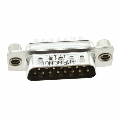 L717SDAH15P by Amphenol ICC (Commercial Products) - CONNECTOR D-SUB PLUG 15POS SLDR CUP