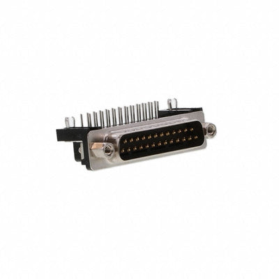 L717SDB25P1ACH4F by Amphenol ICC (Commercial Products) - CONNECTOR D-SUB PLUG 25POS R/A SLDR