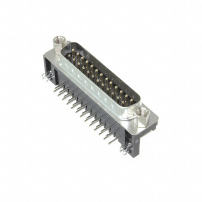 L717SDB25PA4CH4FC309 by Amphenol ICC (Commercial Products) - CONNECTOR D-SUB PLUG 25POS R/A SLDR