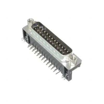 L717SDB25PA4CH4FA610 by Amphenol ICC (Commercial Products) - CONNECTOR D-SUB PLUG 25POS R/A SLDR