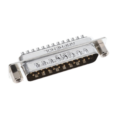L717SDB25PVFM by Amphenol ICC (Commercial Products) - CONNECTOR D-SUB PLUG 25POS SLDR CUP