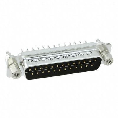 L717SDBH25POL2RM8 by Amphenol ICC (Commercial Products) - CONNECTOR D-SUB PLUG 25POS VERT SLDR