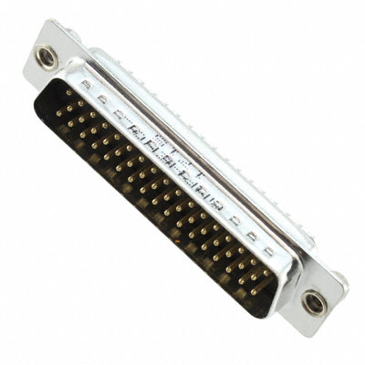 L717SDDH50P by Amphenol ICC (Commercial Products) - CONNECTOR D-SUB PLUG 50POS SLDR CUP