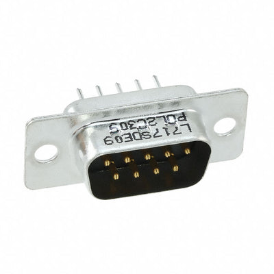 L717SDE09POL2C309 by Amphenol ICC (Commercial Products) - CONNECTOR D-SUB PLUG 9POS VERT SLDR