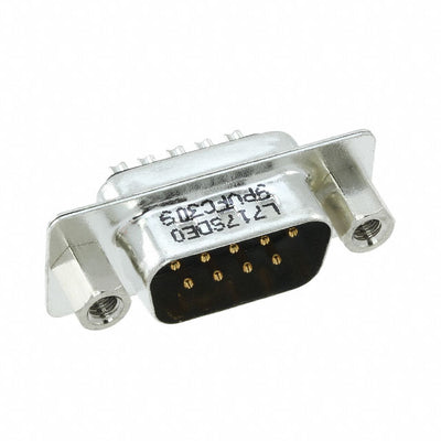 L717SDE09PVFC309 by Amphenol ICC (Commercial Products) - CONNECTOR D-SUB PLUG 9POS SLDR CUP