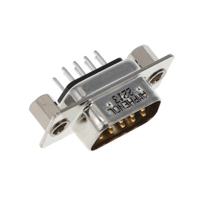 L717SDEG09POL2C309 by Amphenol ICC (Commercial Products) - CONNECTOR D-SUB PLUG 9POS VERT SLDR