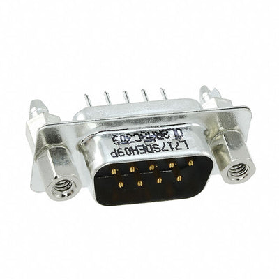 L717SDEH09POL2RM8C309 by Amphenol ICC (Commercial Products) - CONNECTOR D-SUB PLUG 9POS VERT SLDR