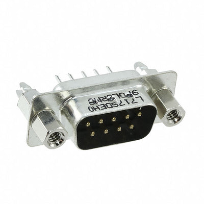 L717SDEH09POL2RM8 by Amphenol ICC (Commercial Products) - CONNECTOR D-SUB PLUG 9POS VERT SLDR