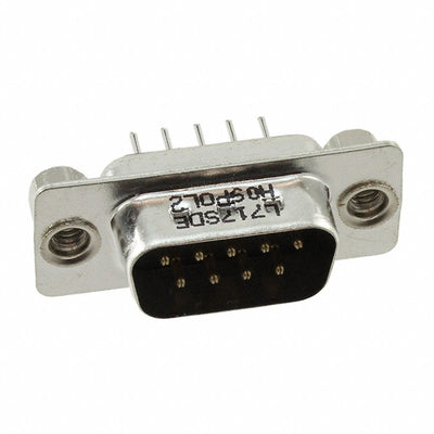 L717SDEH09POL2 by Amphenol ICC (Commercial Products) - CONNECTOR D-SUB PLUG 9POS VERT SLDR