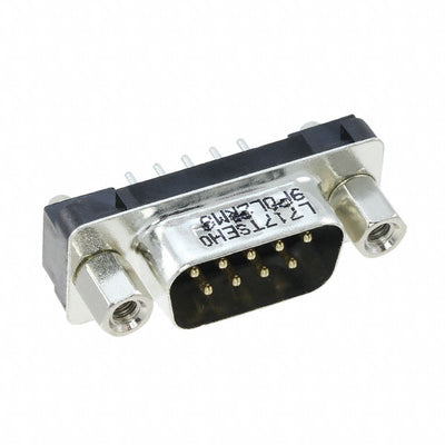 L717TSEH09POL2RM8 by Amphenol ICC (Commercial Products) - CONNECTOR D-SUB PLUG 9POS VERT SLDR