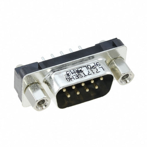 L717TSEH09POL2RM8 by Amphenol ICC (Commercial Products) - CONNECTOR D-SUB PLUG 9POS VERT SLDR