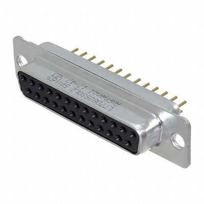 L77DB25SOL2 by Amphenol ICC (Commercial Products) - CONNECTOR D-SUB RCPT 25POS VERT SLDR