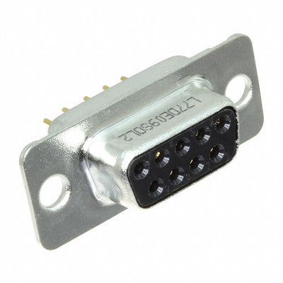 L77DE09SOL2 by Amphenol ICC (Commercial Products) - CONNECTOR D-SUB RCPT 9POS VERT SLDR
