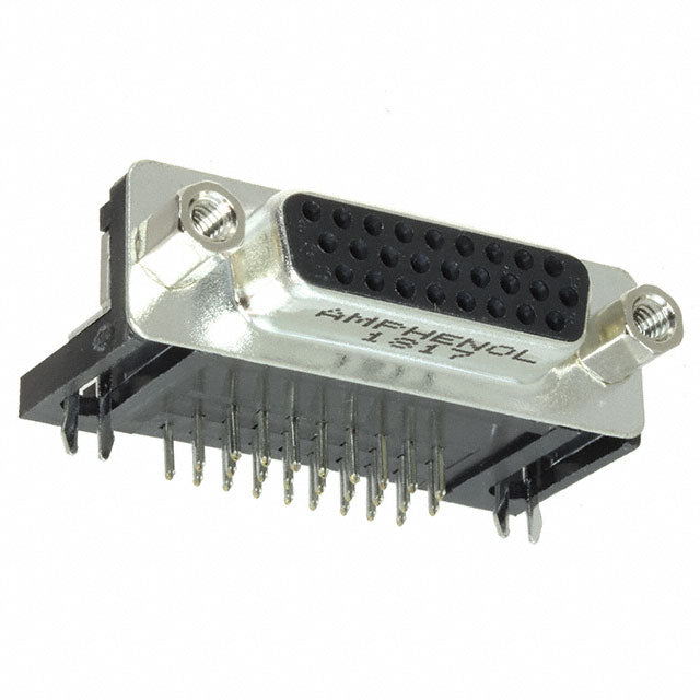 L77HDA26SD1CH4F by Amphenol ICC (Commercial Products) - CONNECTOR D-SUB HD RCPT 26P R/A SLDR