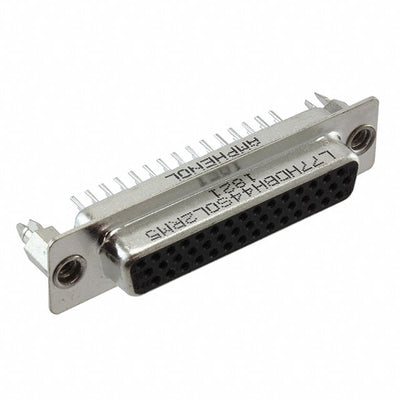 L77HDBH44SOL2RM5 by Amphenol ICC (Commercial Products) - CONNECTOR D-SUB HD RCPT 44P VERT SLDR