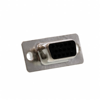 L77HDE15SOL2 by Amphenol ICC (Commercial Products) - CONNECTOR D-SUB HD RCPT 15P VERT SLDR