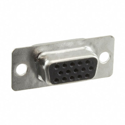 L77HDE15S by Amphenol ICC (Commercial Products) - CONNECTOR D-SUB HD RCPT 15P SLDR CUP