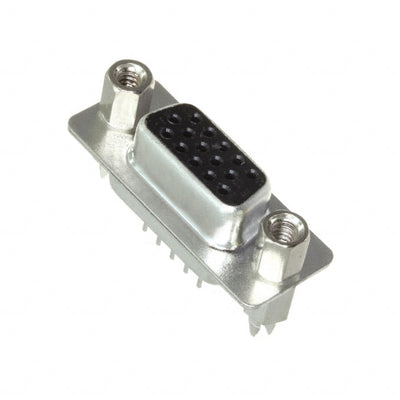 L77HDEH15SOL2RM8C309MTL by Amphenol ICC (Commercial Products) - CONNECTOR D-SUB HD RCPT 15P VERT SLDR
