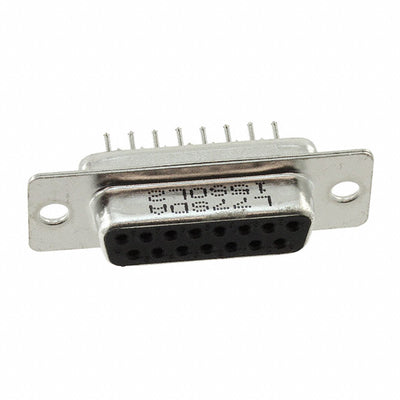 L77SDA15SOL2 by Amphenol ICC (Commercial Products) - CONNECTOR D-SUB RCPT 15POS VERT SLDR