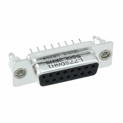 L77SDAH15SOL2RM5 by Amphenol ICC (Commercial Products) - CONNECTOR D-SUB RCPT 15POS VERT SLDR