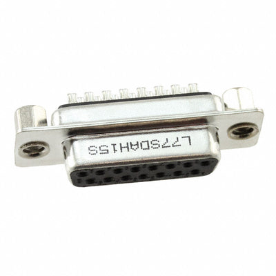 L77SDAH15S by Amphenol ICC (Commercial Products) - CONNECTOR D-SUB RCPT 15POS SLDR CUP