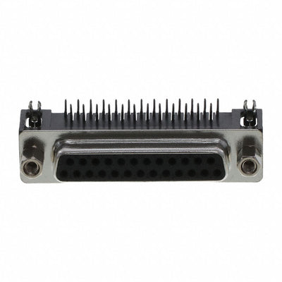 L77SDB25SA4CH4F by Amphenol ICC (Commercial Products) - CONNECTOR D-SUB RCPT 25POS R/A SLDR