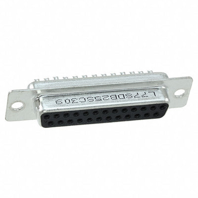 L77SDB25SC309 by Amphenol ICC (Commercial Products) - CONNECTOR D-SUB RCPT 25POS SLDR CUP