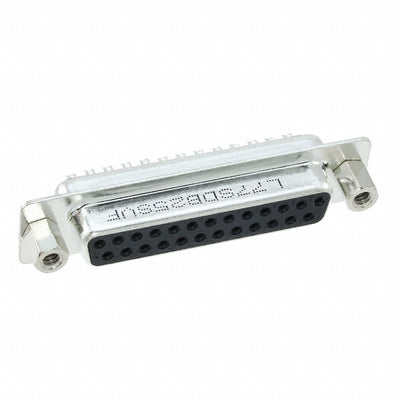 L77SDB25SVF by Amphenol ICC (Commercial Products) - CONNECTOR D-SUB RCPT 25POS SLDR CUP
