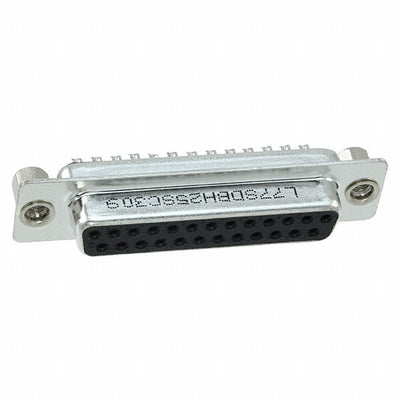 L77SDBH25SC309 by Amphenol ICC (Commercial Products) - CONNECTOR D-SUB RCPT 25POS SLDR CUP