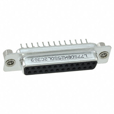 L77SDBH25SOL2C309 by Amphenol ICC (Commercial Products) - CONNECTOR D-SUB RCPT 25POS VERT SLDR