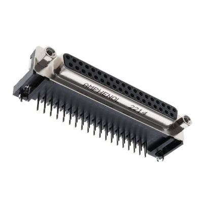 L77SDC37S1ACH4F by Amphenol ICC (Commercial Products) - CONNECTOR D-SUB RCPT 37POS R/A SLDR