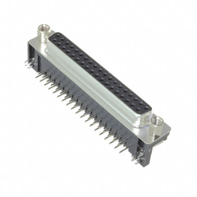 L77SDC37SA4CH4F by Amphenol ICC (Commercial Products) - CONNECTOR D-SUB RCPT 37POS R/A SLDR