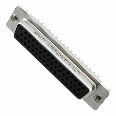 L77SDDH50SOL2RM5 by Amphenol ICC (Commercial Products) - CONNECTOR D-SUB RCPT 50POS VERT SLDR