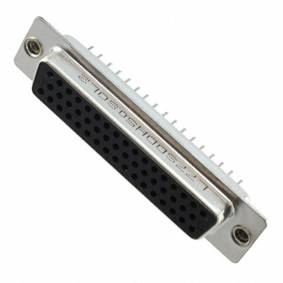 L77SDDH50SOL2 by Amphenol ICC (Commercial Products) - CONNECTOR D-SUB RCPT 50POS VERT SLDR