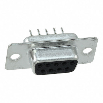 L77SDE09SOL2 by Amphenol ICC (Commercial Products) - CONNECTOR D-SUB RCPT 9POS VERT SLDR