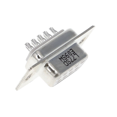 L77SDE09SW by Amphenol ICC (Commercial Products) - CONNECTOR D-SUB RCPT 9POS SLDR CUP